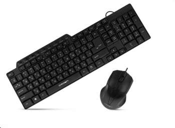 Клавиатура+мышь CROWN CMMK-520B USB (black)