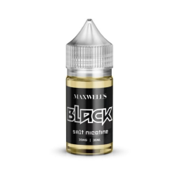 Жидкость для электронных сигарет Maxwell’s Salt Black (20мг), 30мл