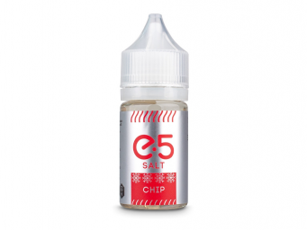 Жидкость для электронных сигарет E5 Salt Chip (24мг), 30мл