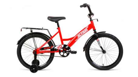 Детский велосипед ALTAIR KIDS 20 красный/серый 13” рама