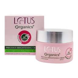 Осветляющий крем для лица с SPF защитой 20 Пресиос (anti blemish cream) Lotus Organics + | Лотус орг