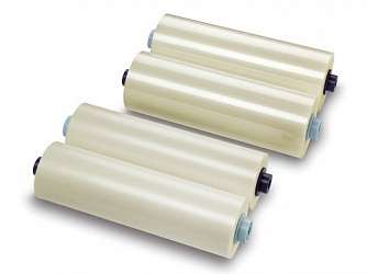 Bulros Глянцевая рулонная пленка для ламинирования 305 мм х 200м, 25 мкм, 25  мм