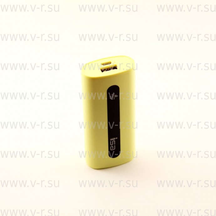 Внешний аккумулятор E5 5000mAh желтый ISA