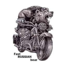 Футболка “Fast Russian Bear”