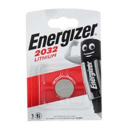 Батарейка Energizer 1шт CR2032 литиевые, BL, арт. Е301021301/Е301021302