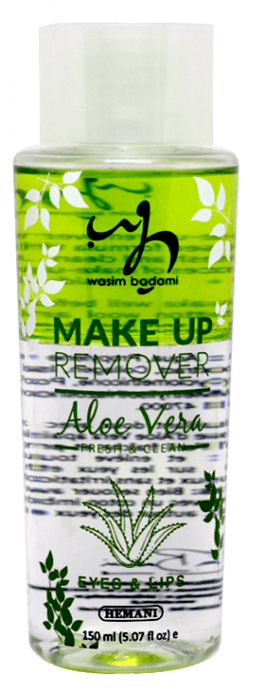 Смывка для лица с Алоэ Вера/ Aloe Vera Make Up Remover, Hemani, 150 мл