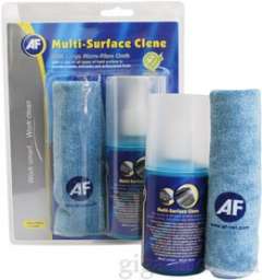 Multi-Surface Clene и  Large Micro-fibre Cloth (Чистящая жидкостьи салфетка из микрофибры)