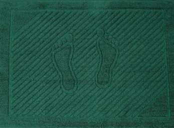 Полотенце ( Коврик) - “Ножки” зеленый