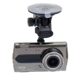 Автомобильный видеорегистратор Mega T667-1 + камера (черный)