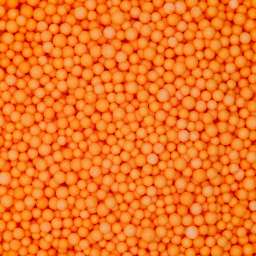 Мелкие Пенопластовые шарики для слаймов (упак. 14x19 см, Оранжевые)