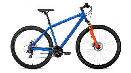 Горный (MTB) велосипед FORWARD Sporting 29 2.0 Disc синий матовый 21” рама (2019)