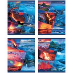 Тетрадь 48 Л. Кл. “Исландия-Ice&Fire”  (“Bg”) Б/Б,Асс-Т Т5ск48 5330