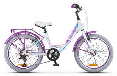 Подростковый городской велосипед STELS Pilot 230 Lady 20 V010 белый 12” рама (2018)