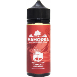 Жидкость для электронных сигарет MAHORKA RED Tobacco with Menthol, (6 мг), 120 мл
