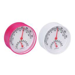 INBLOOM Термометр + влагомер на блистере, 6,3см, металл, пластик, 3 цвета