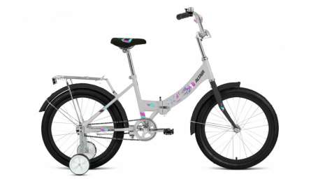 Детский велосипед ALTAIR CITY KIDS 20 compact серый 13” рама (2020)
