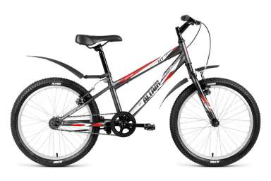 Горный детский велосипед Altair - MTB HT 20 1.0 (2018)
Р-р = 10.5; Цвет: Серый (Матовый)