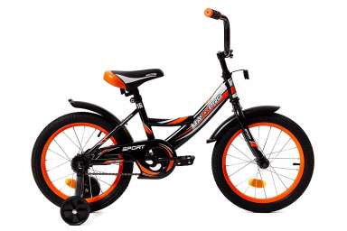 Детский велосипед MaxxPro - Sport 16 (2019) Цвет: Черный
/ Оранжевый (16-6)