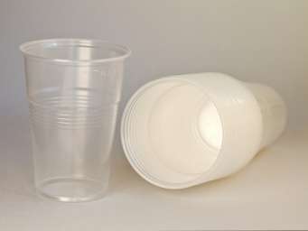 Пластиковый одноразовый стакан “Эконом”, 200 мл, 50 шт/уп, прозрачный (4200)