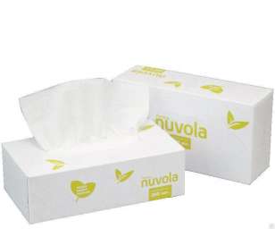 Бумажные салфетки Nuvola Aroma Green Tea, 200 штук, 2-х слойные
