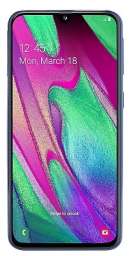 Смартфон Samsung A405 Galaxy A40 (2019) Duos (blue) 64Gb