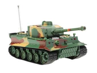 Радиоуправляемый танк Heng Long Tiger I 1:26 ИК-версия, ИК пульт, акб, RTR -