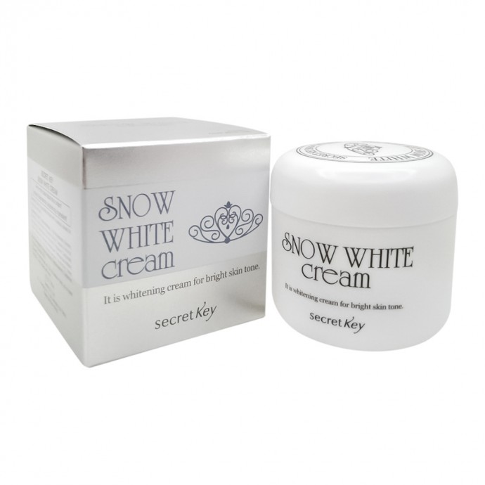 Отбеливающий крем для лица (Snow white cream) Secret Key | Сикрет Кей 50г