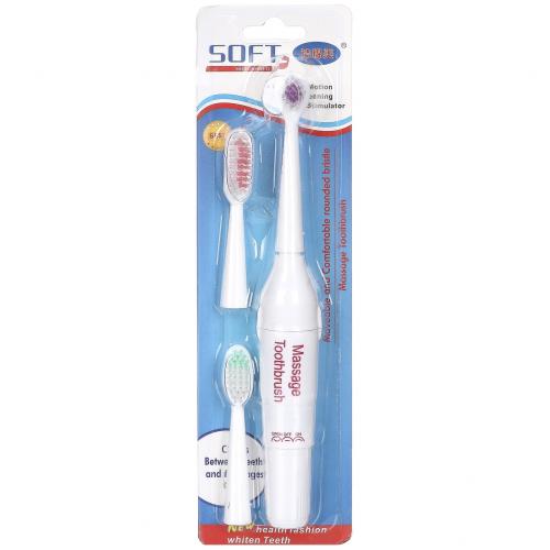 Электрическая зубная щетка 3 в 1 Soft Massage Toothbrush