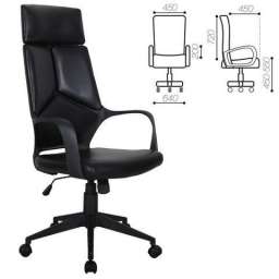 Кресло офисное BRABIX PREMIUM “Prime EX-515”, экокожа, черное, 531569