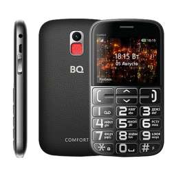 Телефон BQ 2441 Comfort (black/silver)