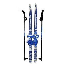 Детский лыжный комплект Sable (Лыжи+Палки+Комбин.крепл.) длина 130