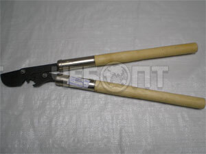 Сучкорез кустарниковый 550 мм С-56/С-56К с деревянной рукояткой, с зубчатым усилителем ГОРИЗОНТ [10]
