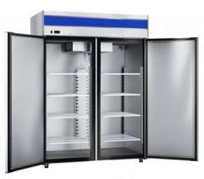 Холодильный шкаф Abat ШХс-1.4-01 нерж., глухая дверь, 0…+5, 1470 литров, верхний агрегат