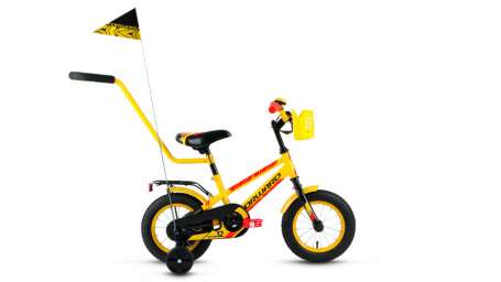 Детский велосипед FORWARD Meteor 14 желтый/черный (2017)