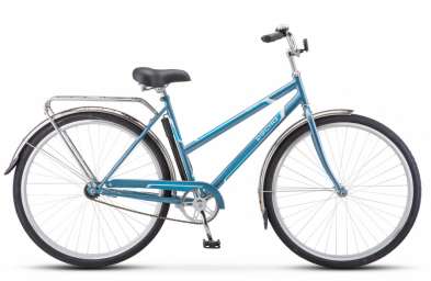 Городской велосипед Десна Вояж Lady 28” голубой 20” рама (2018)