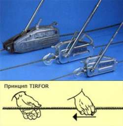 Монтажно-тяговый механизм с тросом 20м - TRACTEL TU-32