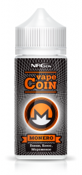 Жидкость для электронных сигарет NRGon Vape Coin Monero Standart (3мг), 100мл