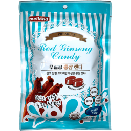 Melland Premium Red Ginseng Candy - Карамель со вкусом красного женьшеня 74г