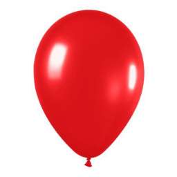 Воздушные шары 100 шт, 10”/25см Красный кардинал (красный)