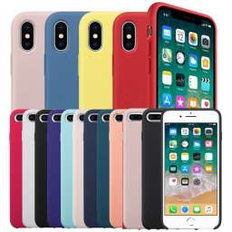 Чехол Silicone Cese на iPhone 6 (25 цветов, палитра по запросу)