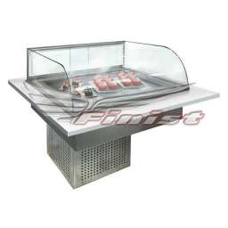 Холодильная витрина Finist Glassier Luxury GL-6, встраиваемая, 1300 мм, +5…+8 С, моллированный купол