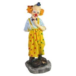 Фигура декоративная Клоун с букетом , L16W14H36 см