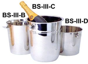 Ведро для шампанского Metal Craft BS-III-D, 3.8 л, нерж.сталь