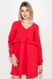 Платье женское свободного покроя 72PD149 (Красный)