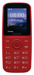 Телефон Philips E109 (red)