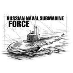 Футболка “Russian Naval Submarine Force”