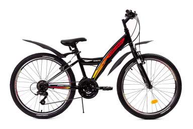 Подростковый горный велосипед (24 дюйма)
Forward - Dakota 24 1.0 (2019) Р-р = 13; Цвет: Черный / Ора