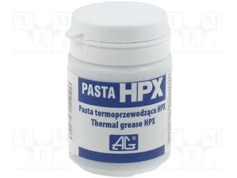 Теплопроводящая паста; на базе силикона; 100г; PASTA HPX