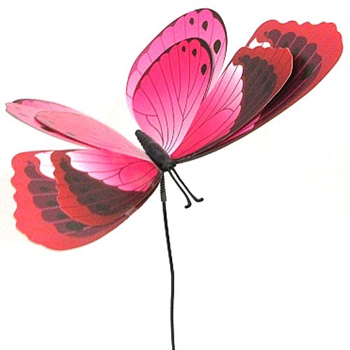 Садовая фигура на спице “Бабочка” 14см