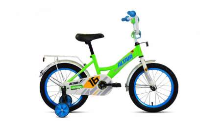 Детский велосипед ALTAIR CITY KIDS 18 ярко-зеленый/синий